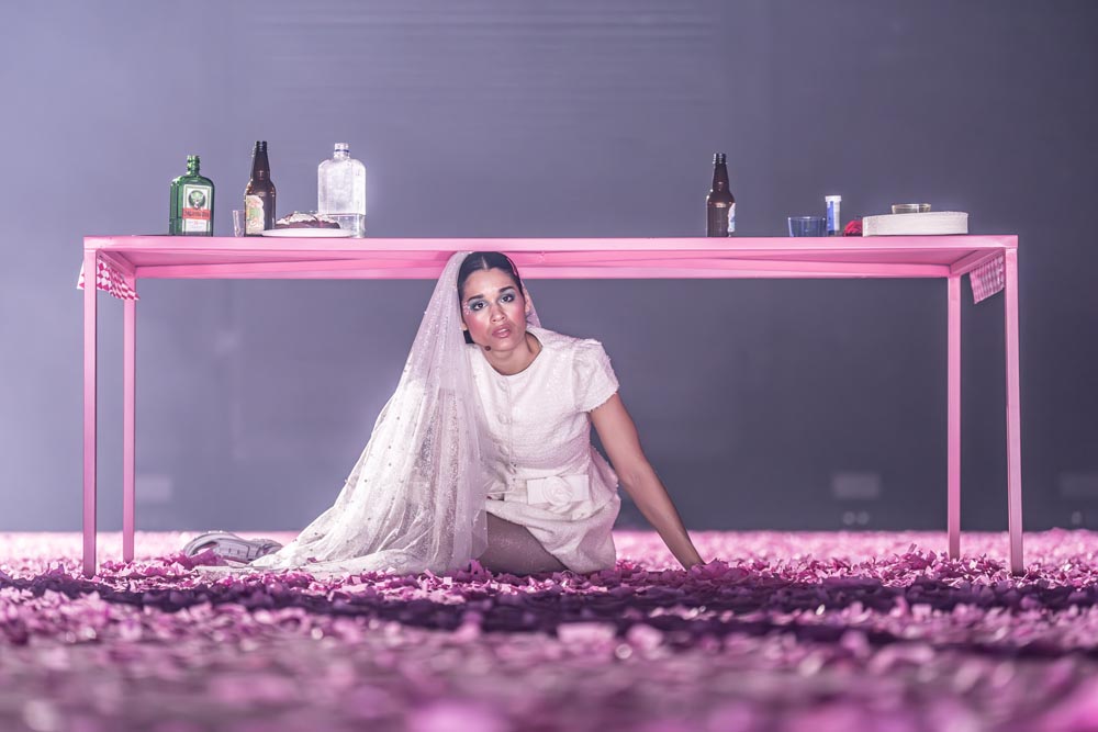 Much Ado About Nothing. Mara Huf (Hero). Credit Marc Brenner. 236