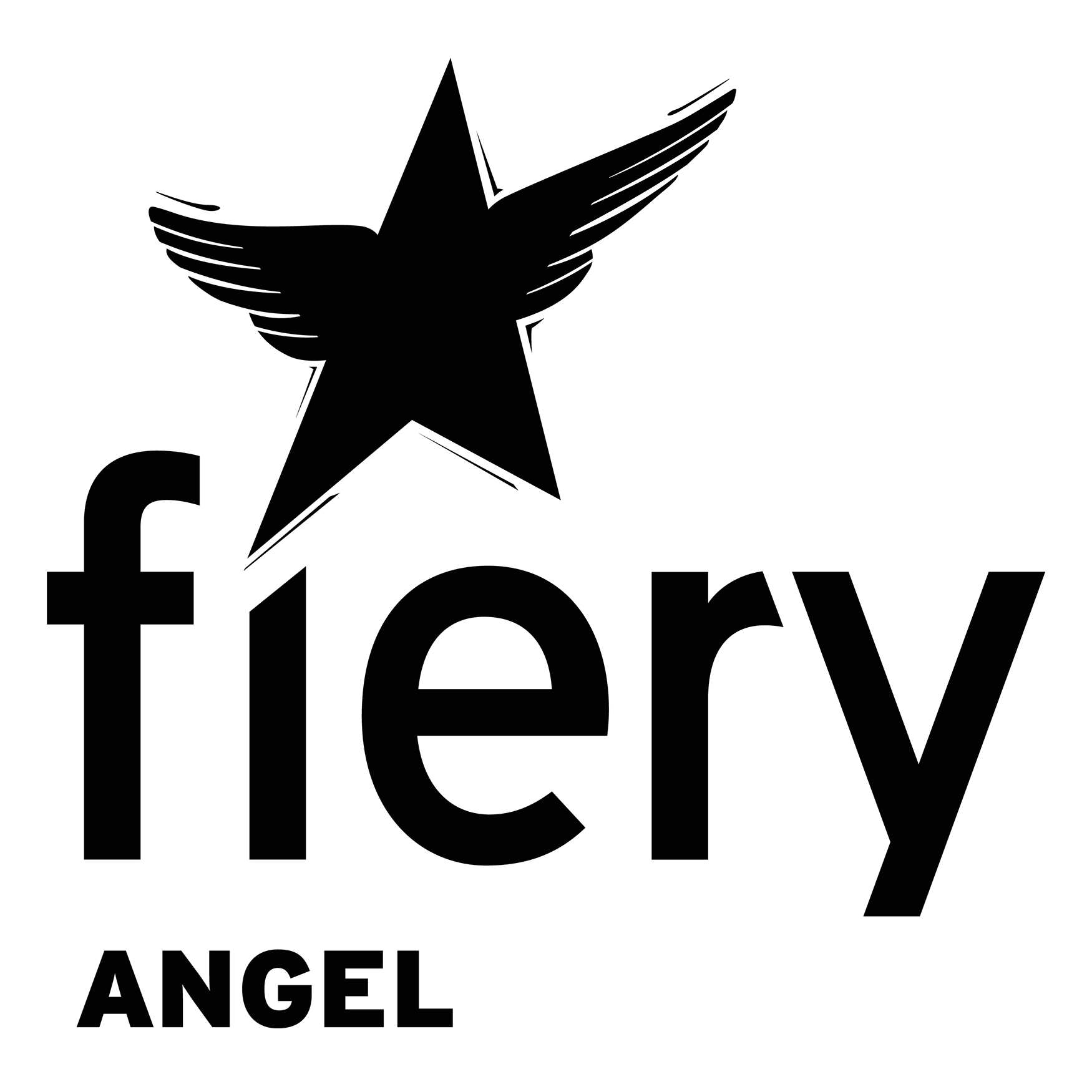 FIERY ANGEL LOGO black